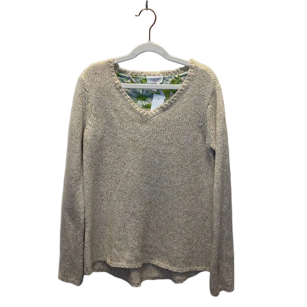 LS V Neck Sweater
