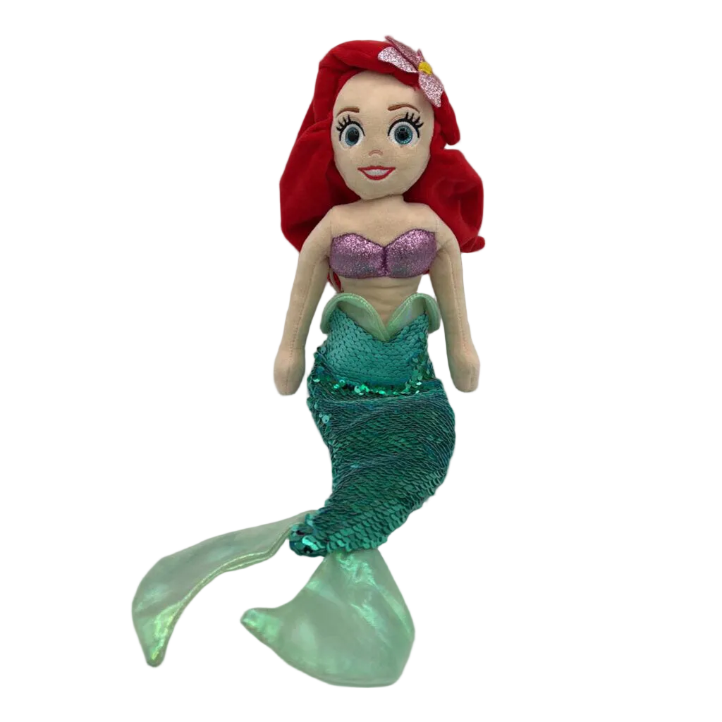 Little Mermaid Sequins Tail Plush