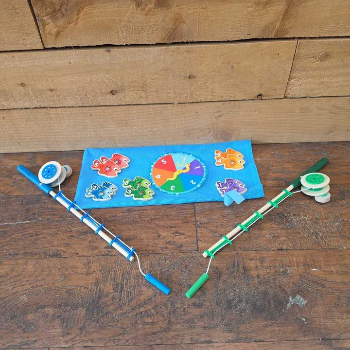 Wooden Magnetic Fishing Game