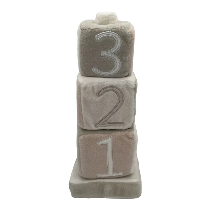 Kids Plush ABC/123 Block Stacker