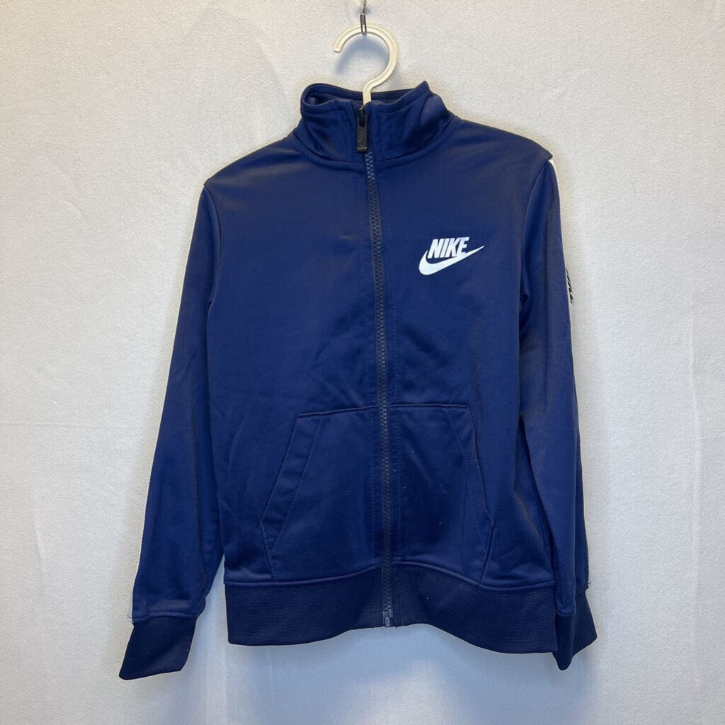 Zip Up Track Jacket / Nike Decal