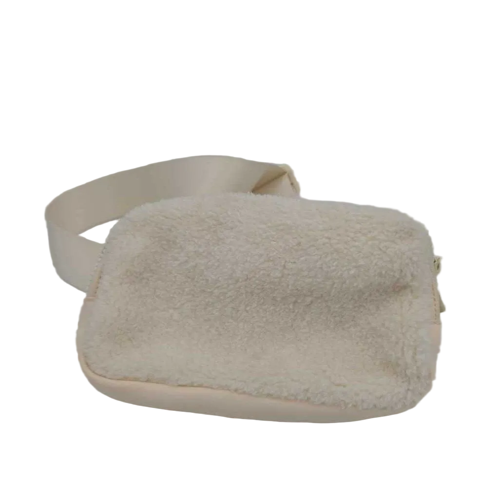 Sherpa Style Belt Purse