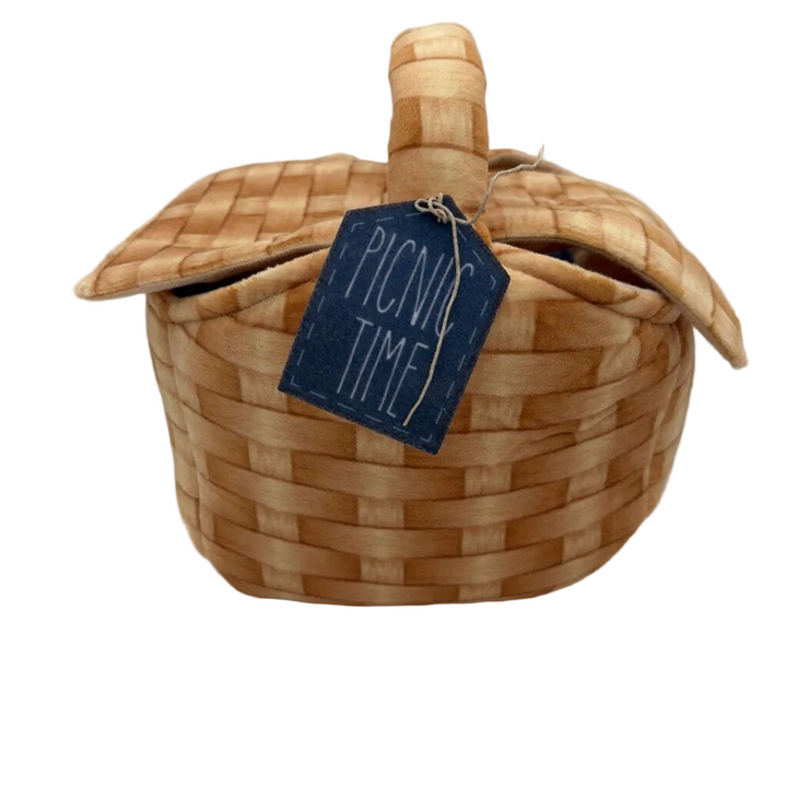 Plush Picnic Basket Set