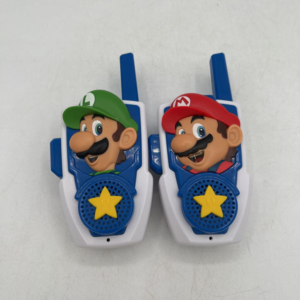 Mario & Luigi Walkie Talkies