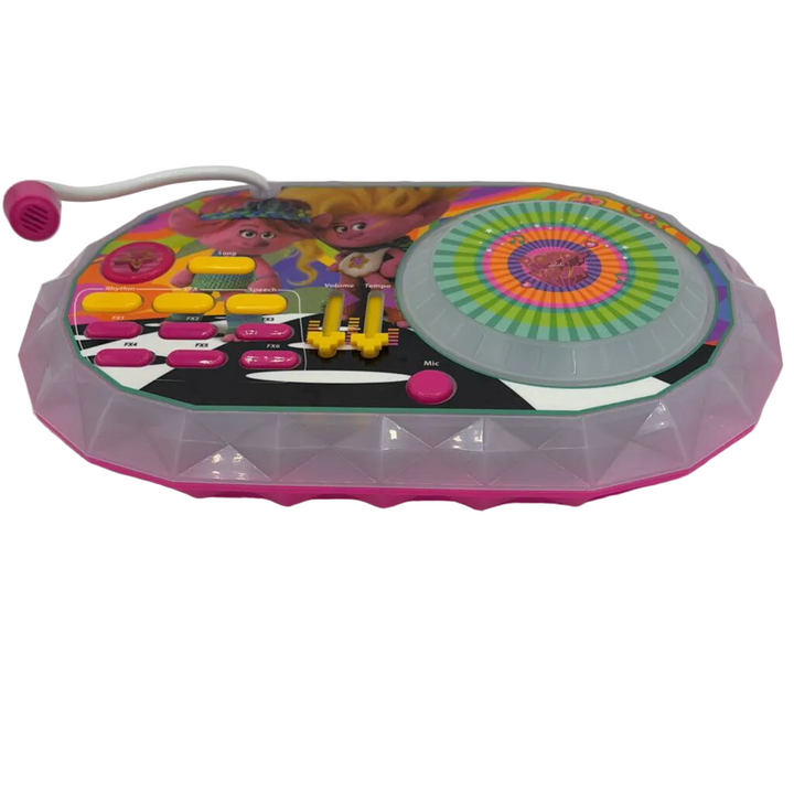 Trolls Band Together DJ Party Mixer Turntable