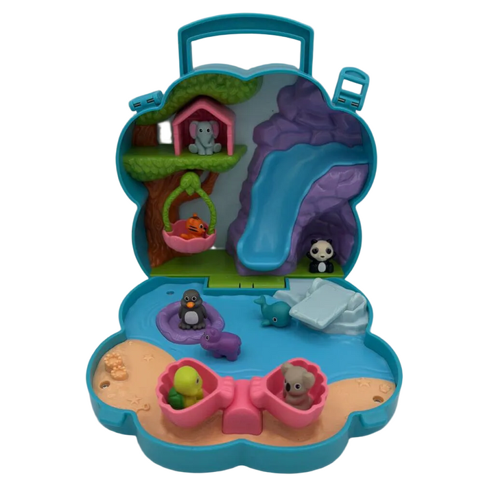 Carry Around Animal Town Playset COMPLETE