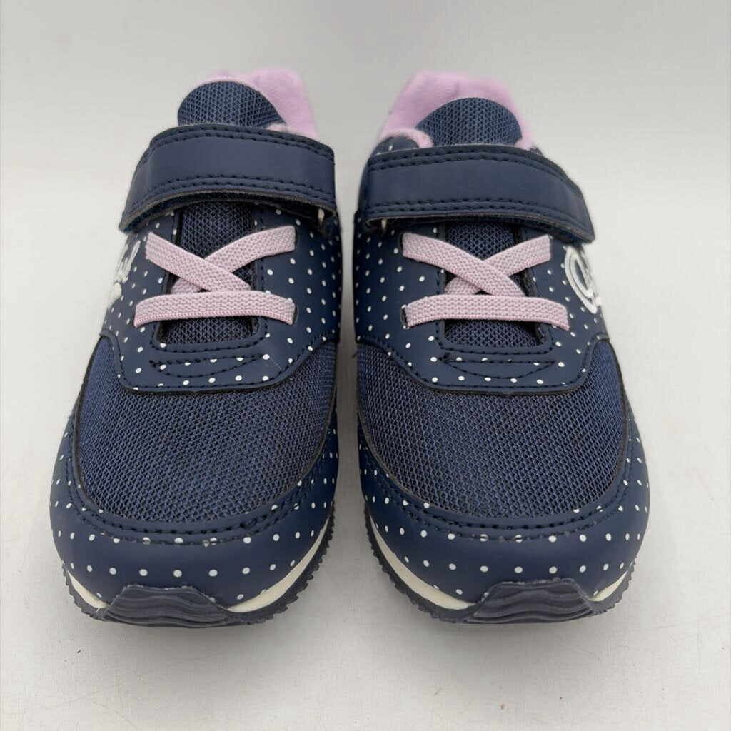 Pull On Sneakers/ Polk-a-Dot/ Velcro