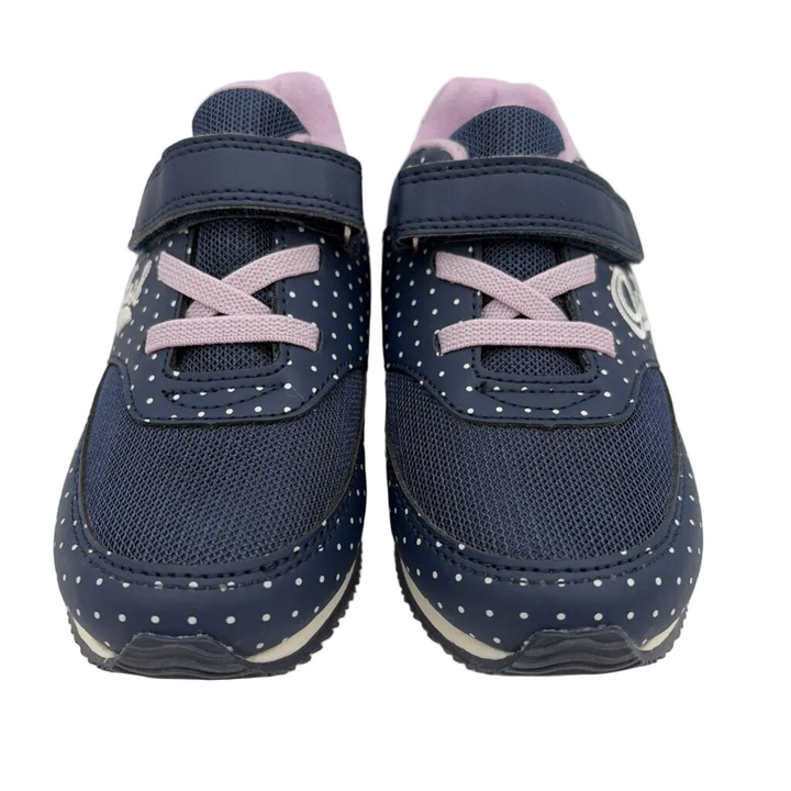 Pull On Sneakers/ Polk-a-Dot/ Velcro