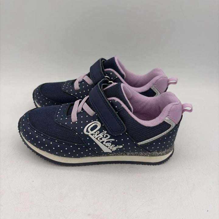 Pull On Sneakers/ Polk-a-Dot/ Velcro