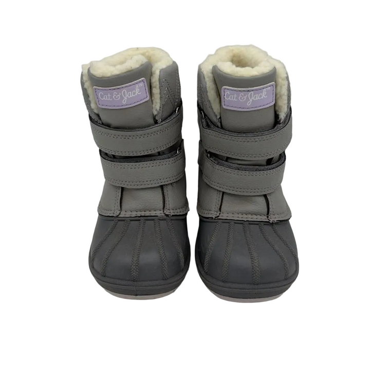 Waterproof Snow Boots:Fleece Lined