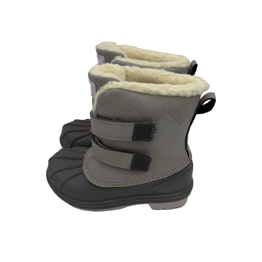 Waterproof Snow Boots:Fleece Lined