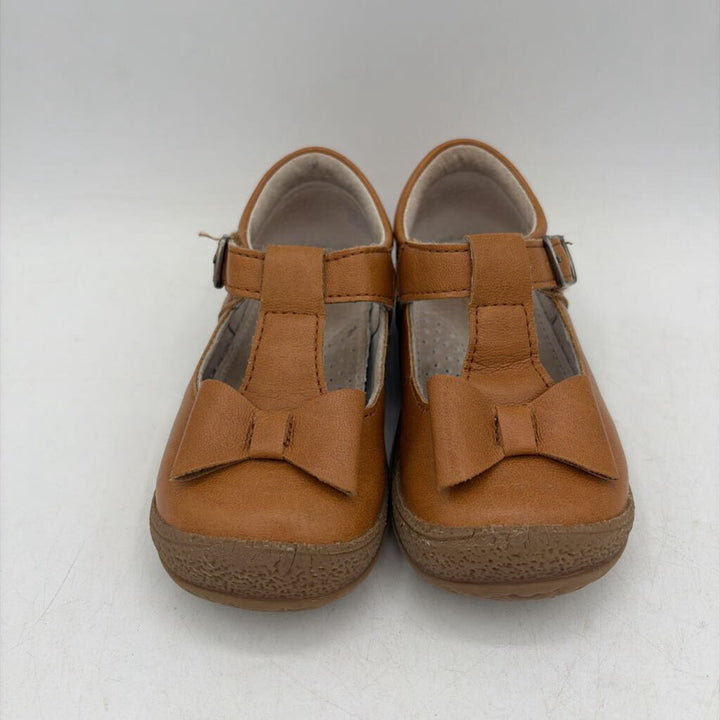 Leather Emma Bow T-Strap Mary Janes