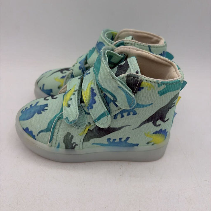 High Top Sneakers/ Dinosaurs/ Lights