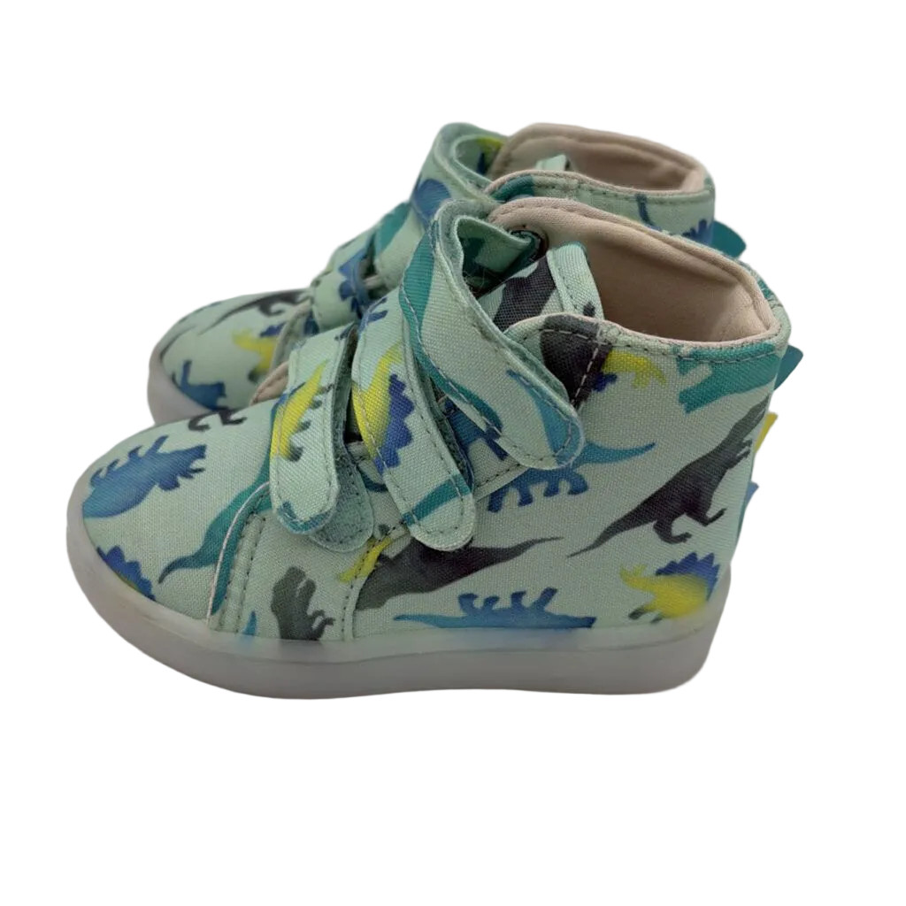 High Top Sneakers/ Dinosaurs/ Lights