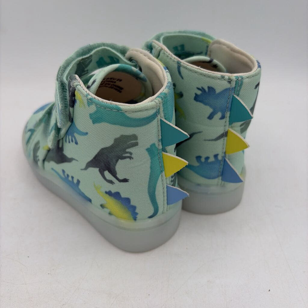 High Top Sneakers/ Dinosaurs/ Lights