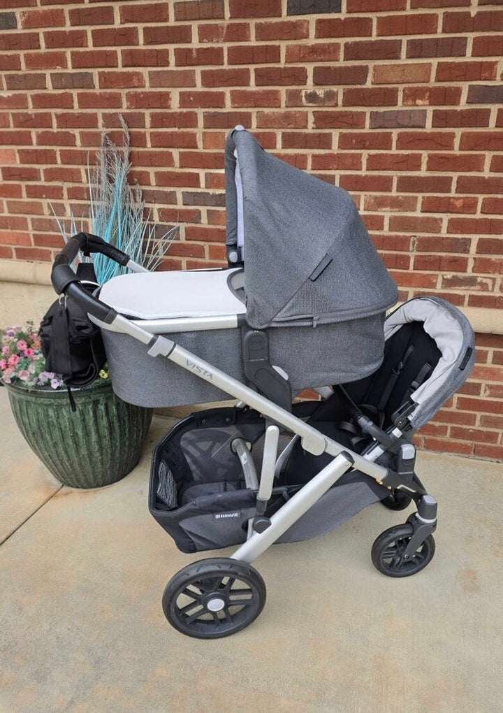 Vista Double Stroller & Bassinet