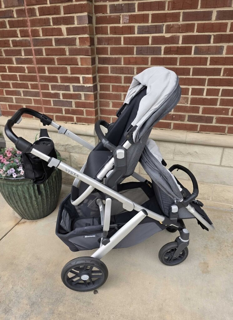 Vista Double Stroller & Bassinet
