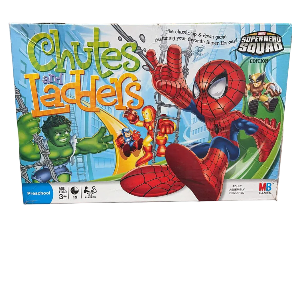 Chutes & Ladders: Marvel Superhero