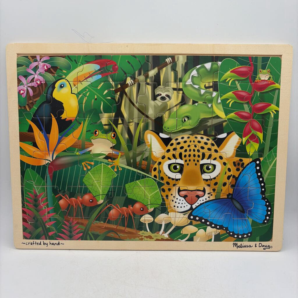 Wood Puzzle: Jungle Theme