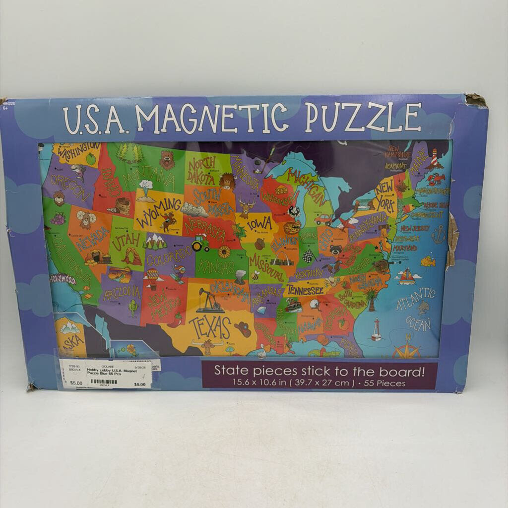 U.S.A. Magnet Puzzle