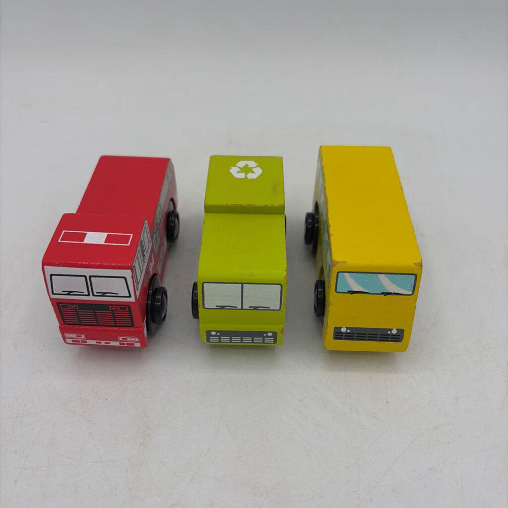 Wood Service Vehicle Set
