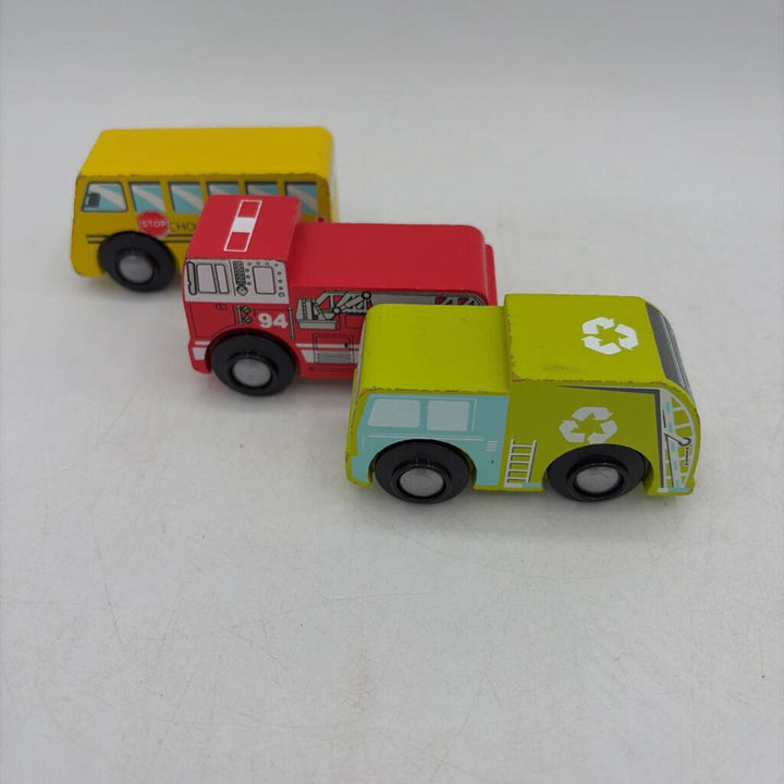 Wood Service Vehicle Set