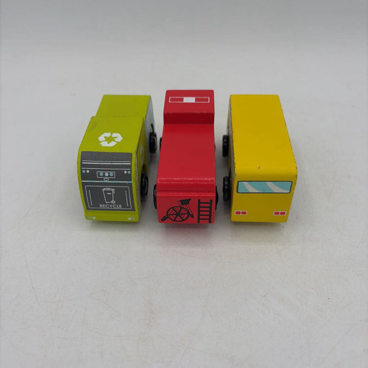 Wood Service Vehicle Set