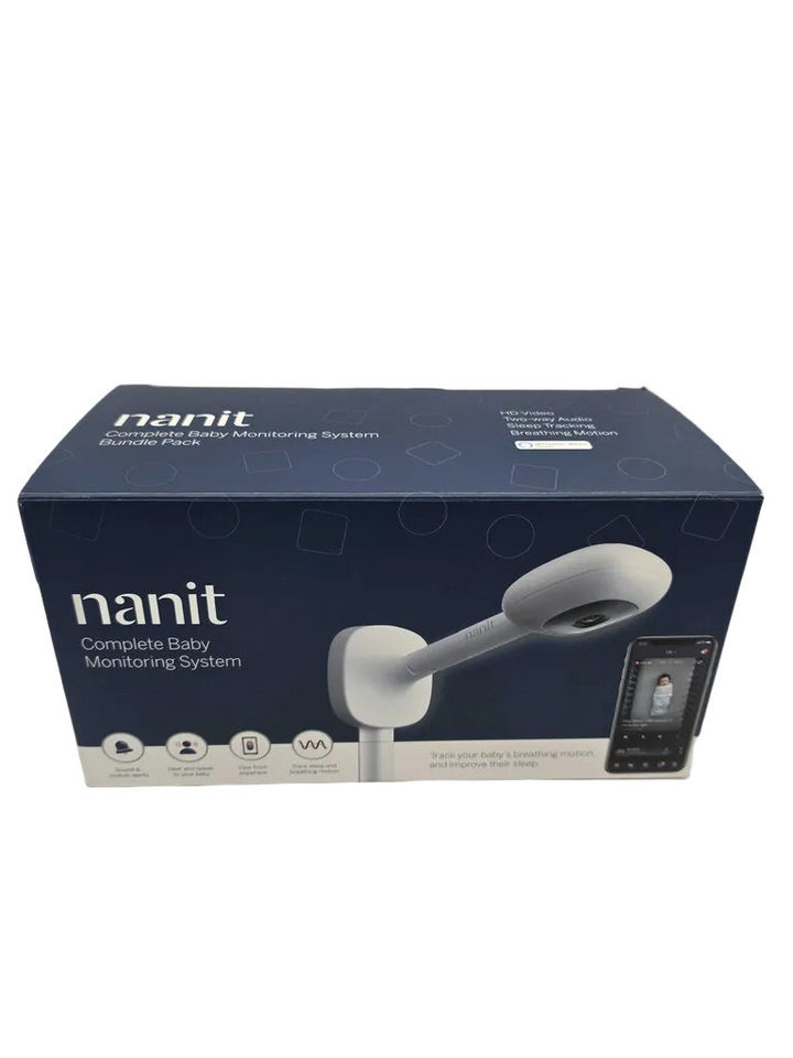 HD Baby Monitor & Sleep Tracker/ No Swaddle or Band