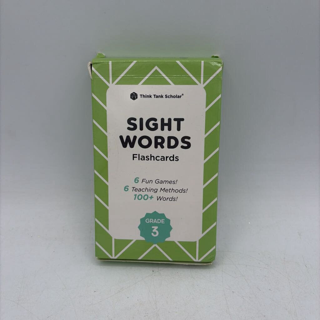 Sight Words/ Flash Cards: Grade 3