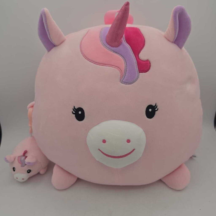 Smoochy Pals Pink Unicorn Backpack