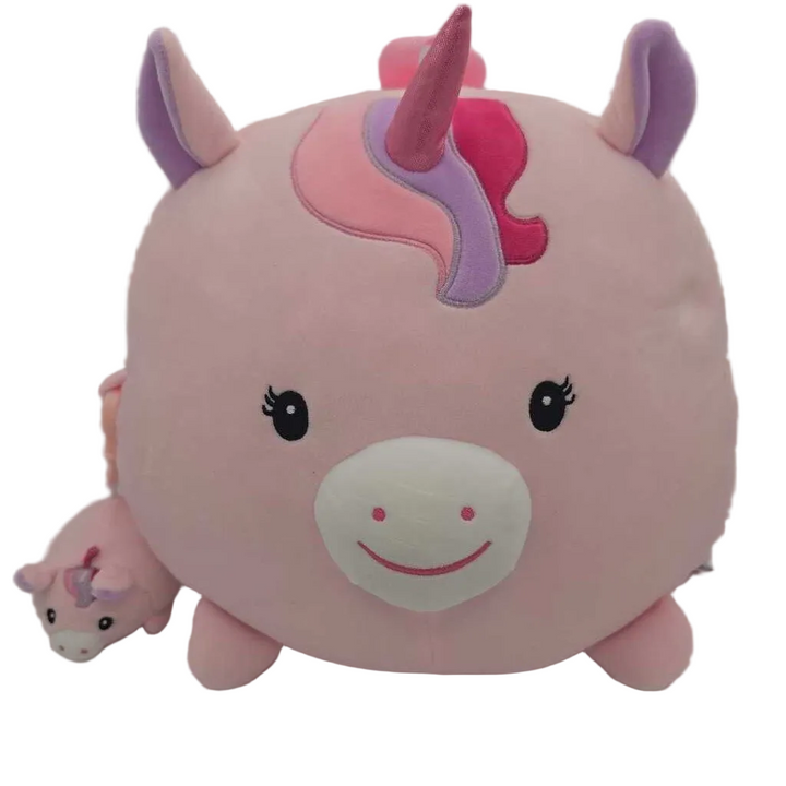 Smoochy Pals Pink Unicorn Backpack