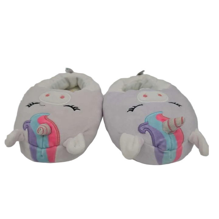 Unicorn Plush Slippers