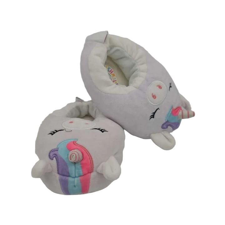 Unicorn Plush Slippers