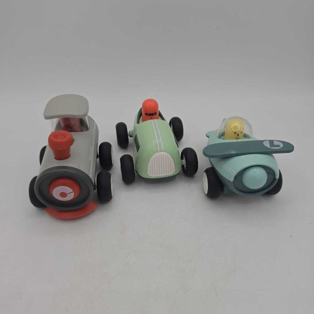 Push N Go Vehicles: Set of 3