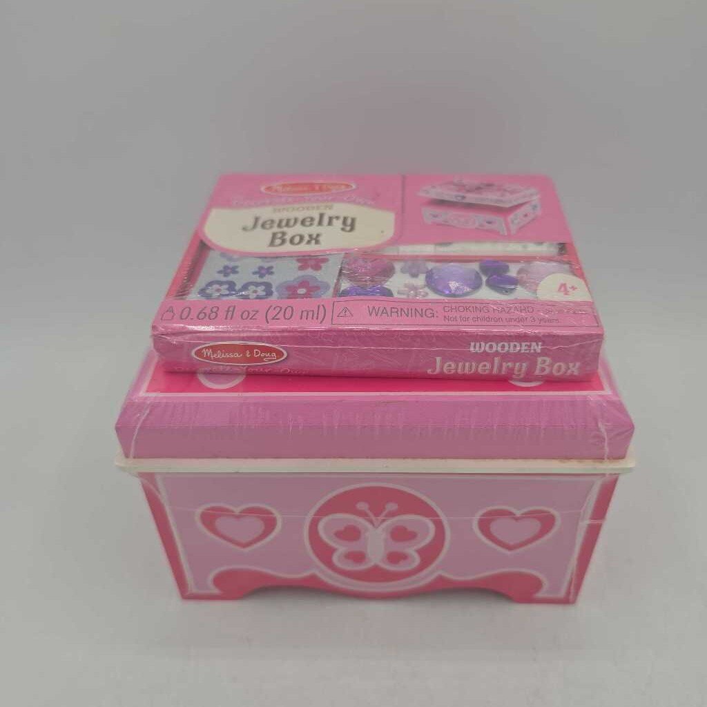 Created by Me! Wooden Jewelry Box: New!
