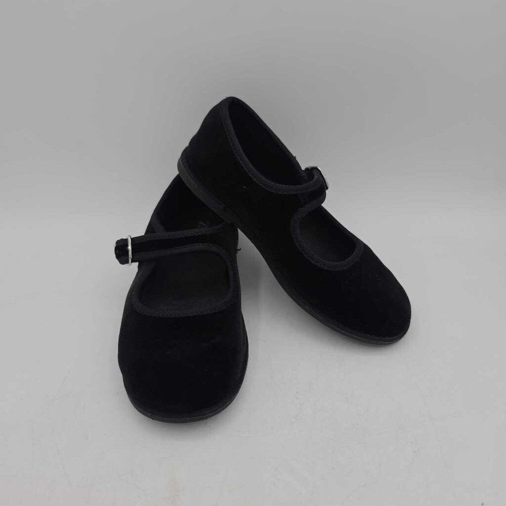 Velvet Mary Jane Shoes