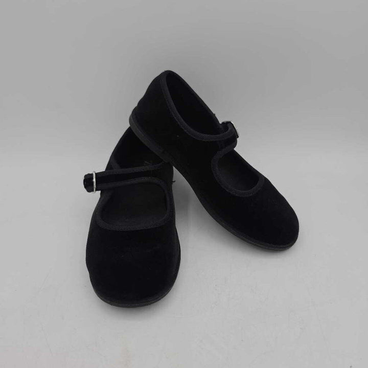 Velvet Mary Jane Shoes