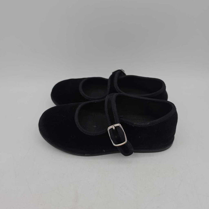 Velvet Mary Jane Shoes