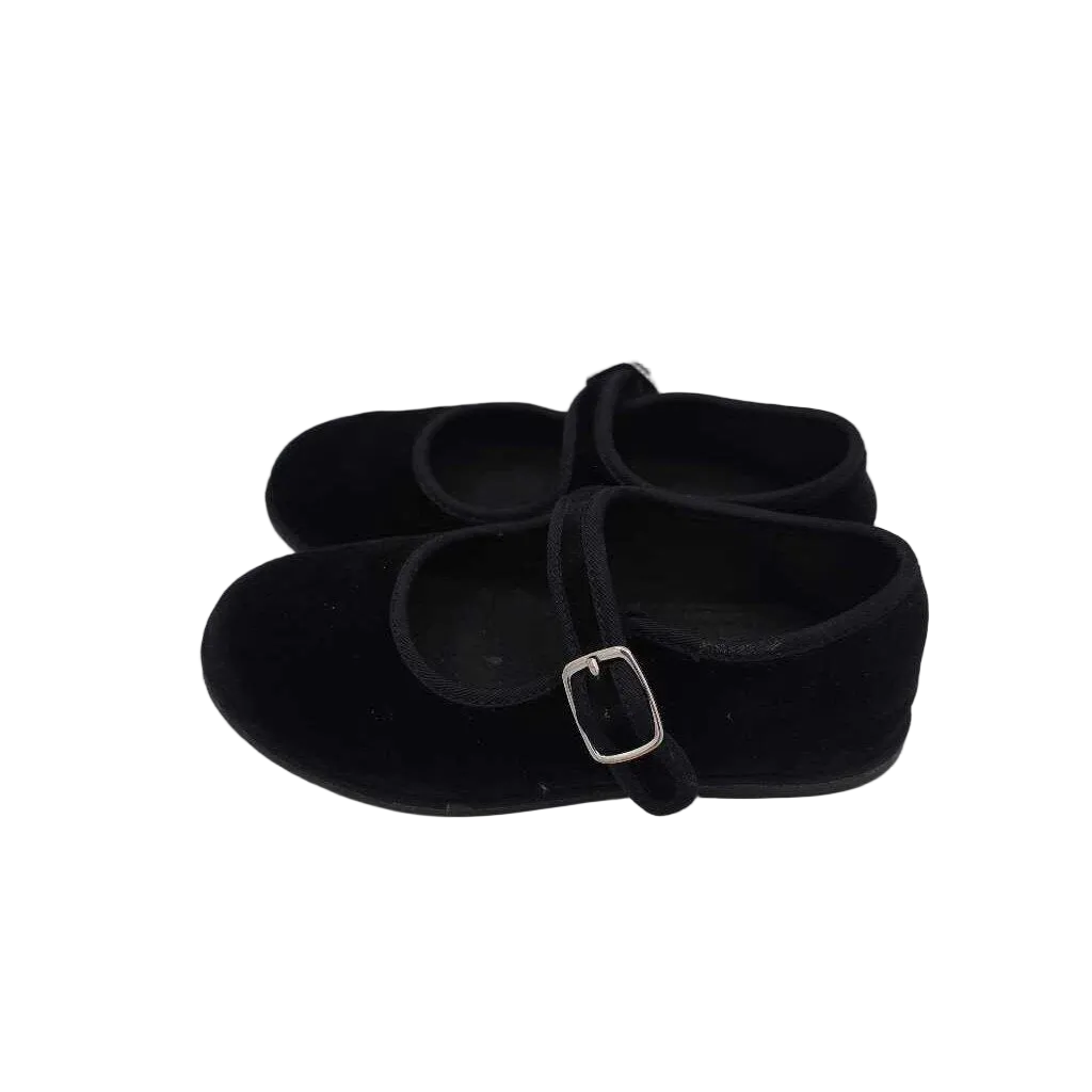 Velvet Mary Jane Shoes