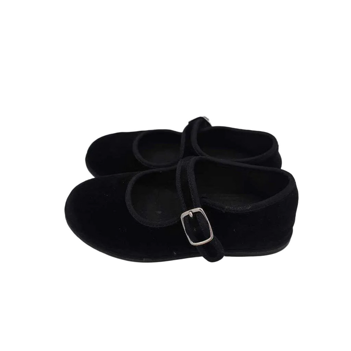 Velvet Mary Jane Shoes