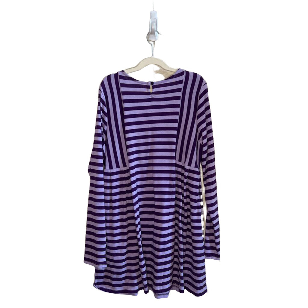 LS Striped Dress