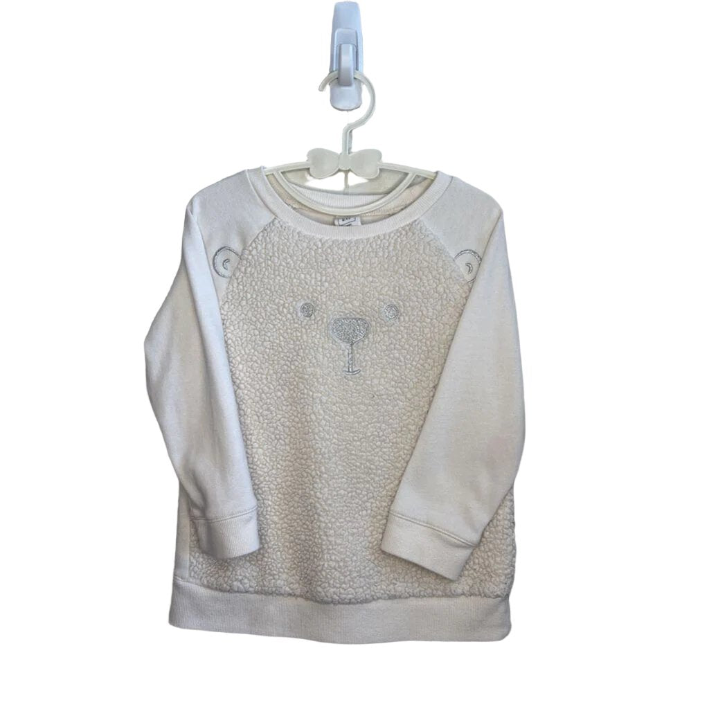 LS Pullover Sweater - Bear Face