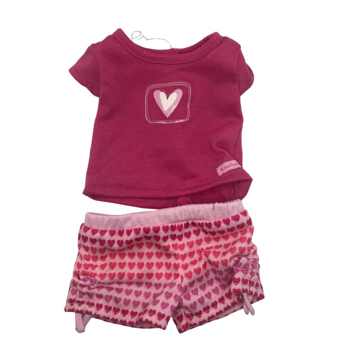 Doll Shirt & Shorts - Hearts