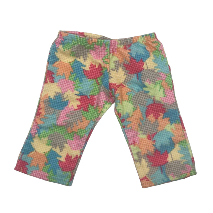 Doll Pants - Leaf Pattern