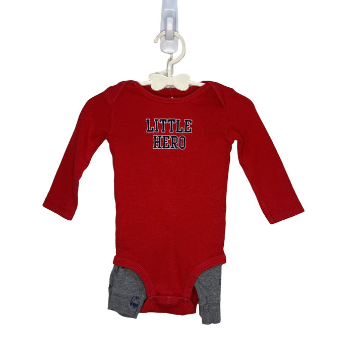 Firetruck Onesie w/ Pants Set