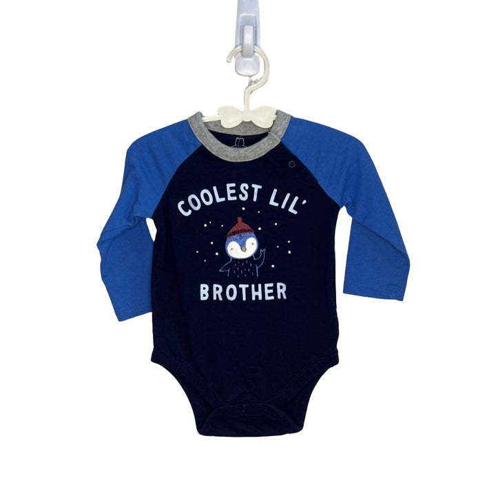 LS Onesie - Coolest Lil Brother