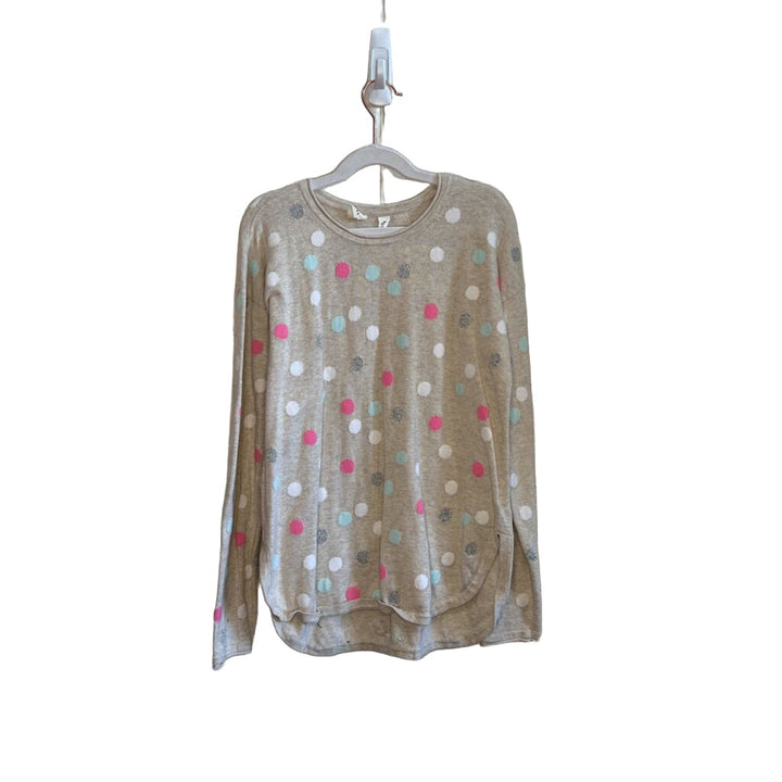 LS Pullover Sweater - Polka Dots