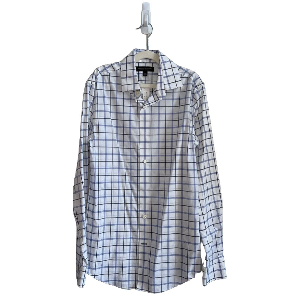 Collared Button-up Shirt - Checkered