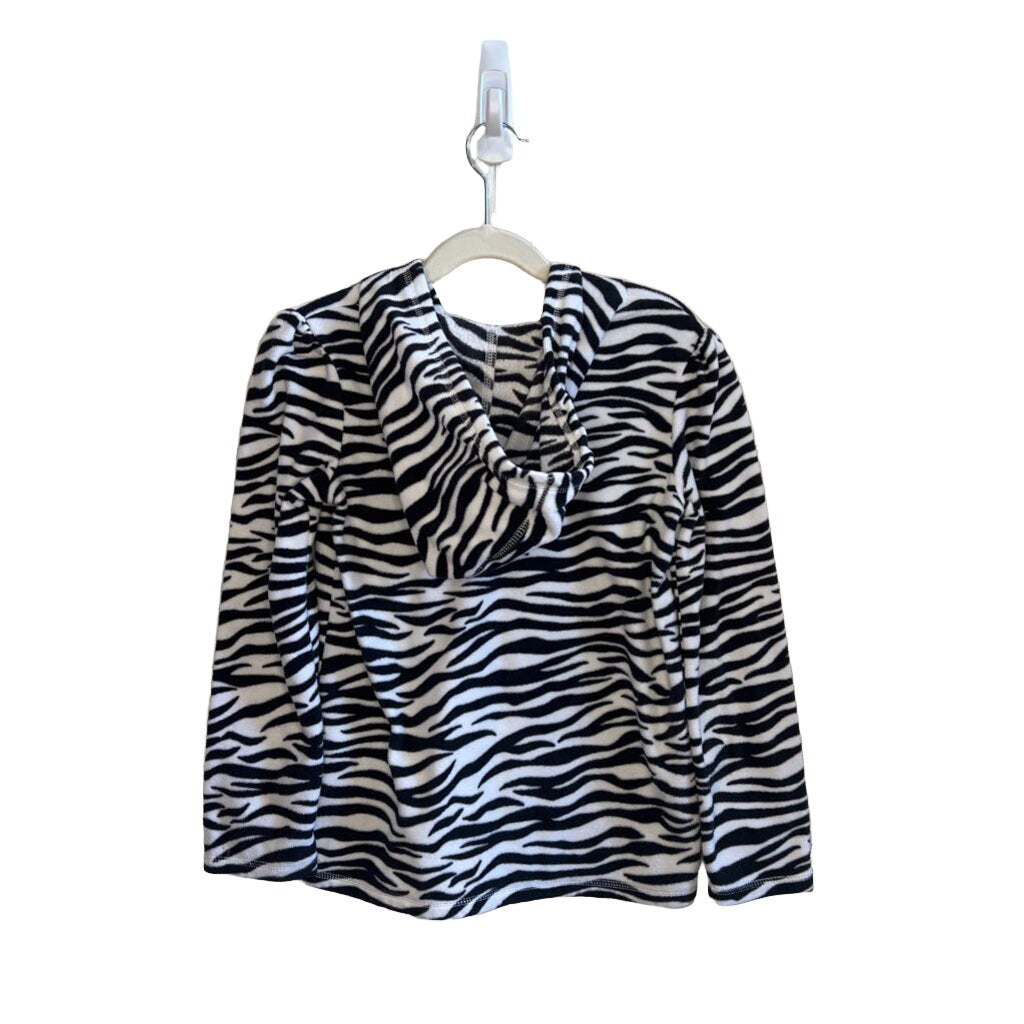 LS Pullover Hoodie - Zebra Design