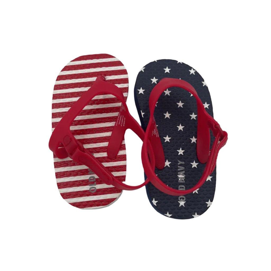 Stars & Stripes Flip Flops